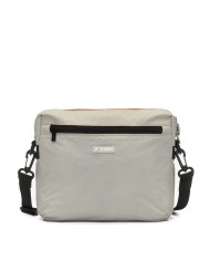 K-WAY BORSA UNISEX POUCH BAGS MOIRE LIGHT BEIGE K8125RW 126