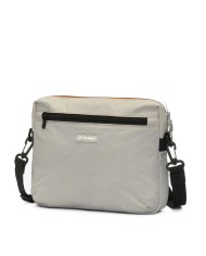K-WAY BORSA UNISEX POUCH BAGS MOIRE LIGHT BEIGE K8125RW 126