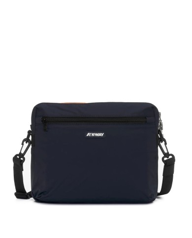 K-WAY BORSA UNISEX POUCH BAGS MOIRE BLUE DEPHT K8125RW 126