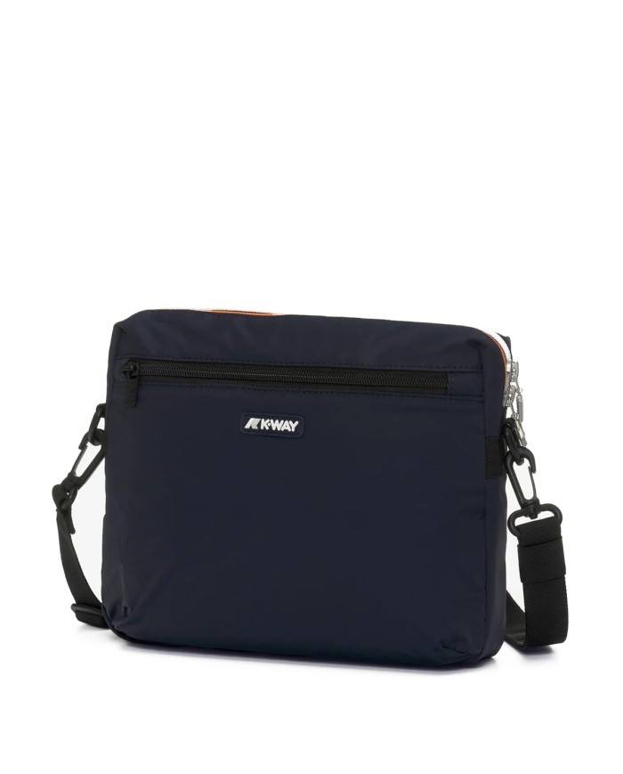 K-WAY BORSA UNISEX POUCH BAGS MOIRE BLUE DEPHT K8125RW 126