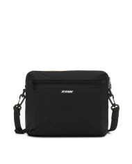 K-WAY BORSA UNISEX POUCH BAGS MOIRE BLACK PURE K8125RW 126