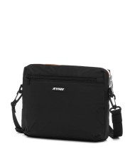 K-WAY BORSA UNISEX POUCH BAGS MOIRE BLACK PURE K8125RW 126