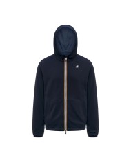 K-WAY GIACCA UOMO JACKET JAKE SDOUBLE INTERLOCK BLUE DEPHT - BLUE INISGNA K8134TW 126