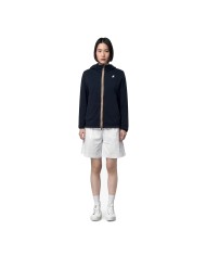 K-WAY GIACCA UOMO JACKET JAKE SDOUBLE INTERLOCK BLUE DEPHT - BLUE INISGNA K8134TW 126