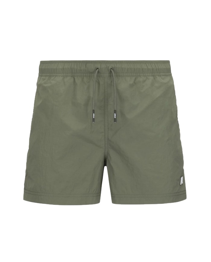 K-WAY COSTUME UOMO BATHING SUITS HAZEL BEACH GREEN LICHEN K8136LW 126