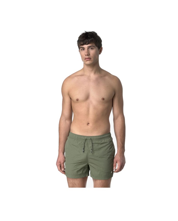 K-WAY COSTUME UOMO BATHING SUITS HAZEL BEACH GREEN LICHEN K8136LW 126