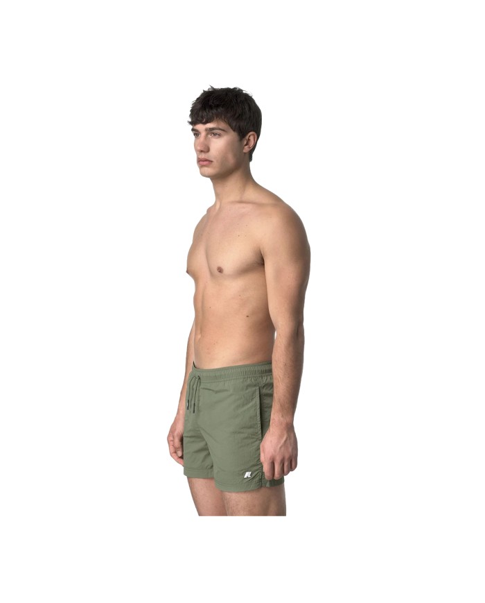 K-WAY COSTUME UOMO BATHING SUITS HAZEL BEACH GREEN LICHEN K8136LW 126