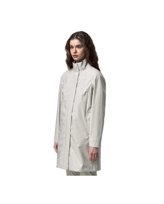 K-WAY GIACCA DONNA JACKETS DUKESSE STRETCH 2LAYERS LIGHT BEIGE K31516W 126