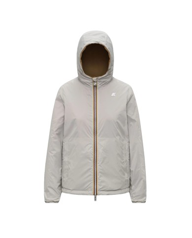 K-WAY GIACCA UOMO JACKETS JAKE COTTON DOUBLE BROWN BISTRE - LIGHT BEIGE K51337W 126