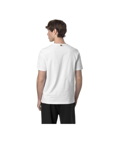 K-WAY T SHIRT UOMO ADAME LIGHT STRETCH JERSEY WHITE K71349W 126