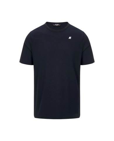 K-WAY T SHIRT UOMO ADAME LIGHT STRETCH JERSEY BLUE DEPHT K71349W 126