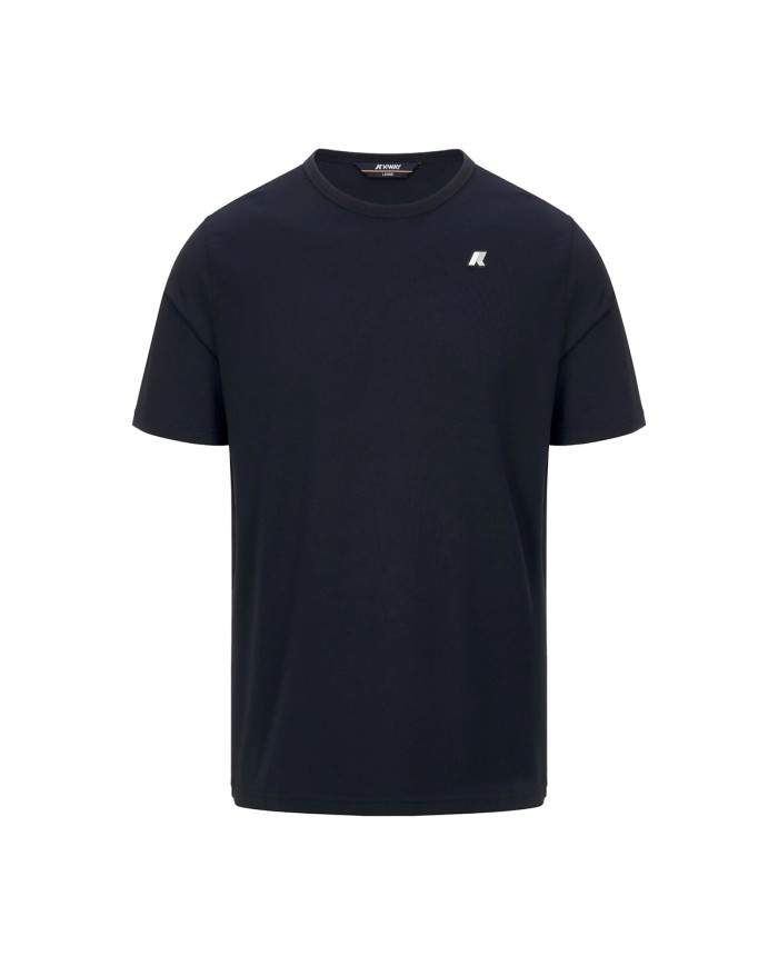 K-WAY T SHIRT UOMO ADAME LIGHT STRETCH JERSEY BLUE DEPHT K71349W 126
