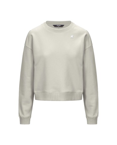 K-WAY FELPA DONNA LOUIZA FRENCH TERRY LIGHT BEIGE K71347W 126