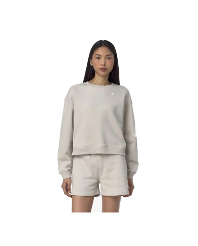 K-WAY FELPA DONNA LOUIZA FRENCH TERRY LIGHT BEIGE K71347W 126