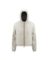 K-WAY GIACCA DONNA JACKETLAURETTE PLUS 2 DOUBLE BLACK PURE - LIGHT BEIGE K81333W 126