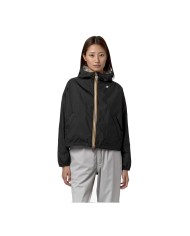 K-WAY GIACCA DONNA JACKETLAURETTE PLUS 2 DOUBLE BLACK PURE - LIGHT BEIGE K81333W 126