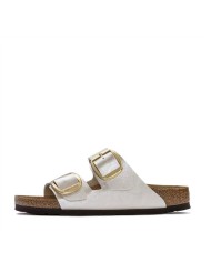 BIRKENSTOCK SANDALO DONNA ARIZONA BIG BUCKLE PEARL WHITE 1020021 CO