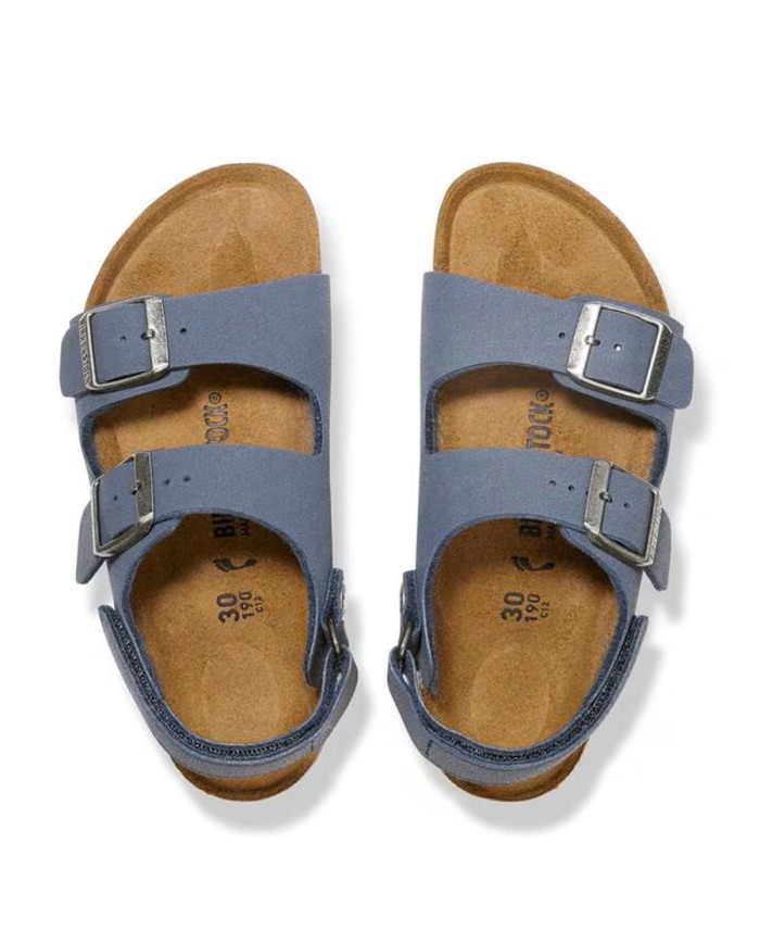 BIRKENSTOCK SANDALO KIDS MILANO HL NAVY 1030427 CO