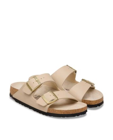 BIRKENSTOCK SANDALO DONNA ARIZONA TRIPLES SANDCASTLE OYSTER 1031240 CO