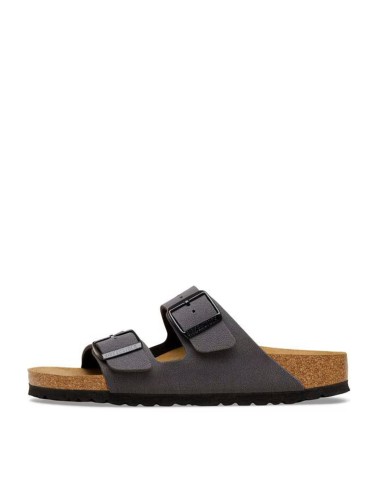BIRKENSTOCK SANDALO DONNA ARIZONA BIRKBUK VELVET GREY TAUPE 1032023 CO