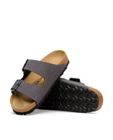 BIRKENSTOCK SANDALO DONNA ARIZONA BIRKBUK VELVET GREY TAUPE 1032023 CO