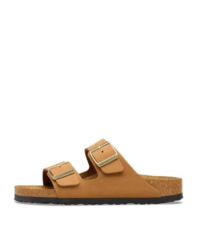 BIRKENSTOCK SANDALO DONNA ARIZONA SFB NUBUCK LEATHER MINK 1032086 CO