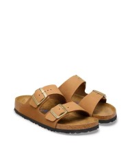 BIRKENSTOCK SANDALO DONNA ARIZONA SFB NUBUCK LEATHER MINK 1032086 CO