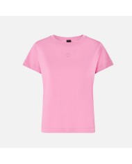 PINKO T SHIRT JERSEY PATCH ROSA 100355 126