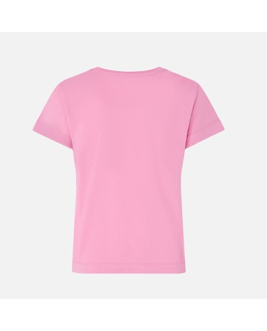 PINKO T SHIRT JERSEY PATCH ROSA 100355 126