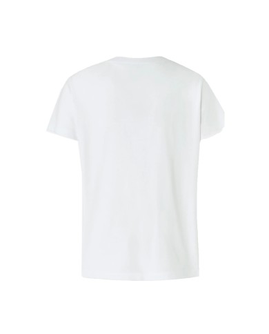 PINKO T SHIRT BASIC JERSEY LOGO BIANCO NEVE 100373 126
