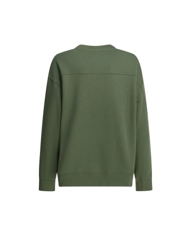 PINKO FELPA NELLY  LOGO RICAMO VERDE VERTIVER 100534 126