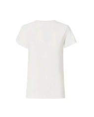 PINKO T-SHIRT START JERSEY RICAMO LOGO BIANCO NEVE 101752 126