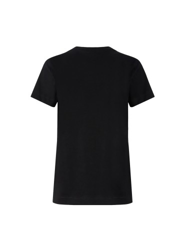 PINKO T-SHIRT START JERSEY RICAMO LOGO NERO LIMOUSINE 101752 126