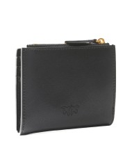 PINKO PORTAFOGLIO DONNA WALLET SMALL MULTI PIRPOSE BLACK GOLD 103610 126