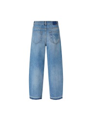 PINKO JEANS ESTELLE EGG DIRTY BALOON BLUE DENIM 103857 126