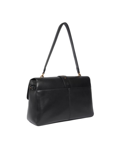 PINKO BORSA DONNA LOVE ONE EXTRA SLOUCHY A SPALLA BLACK GOLD 105067 126