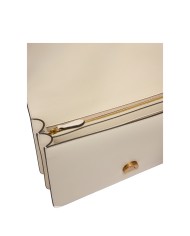PINKO BORSA DONNA LOVE ONE MEDIA A MANO CLASSIC VITELLO BIANCO E GOLD 105857 126
