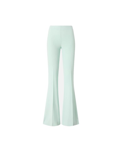 PINKO PANTALONI COCOMERO SVASATI CON PIEGA STIRATA VERDE SALVIA 106445 126