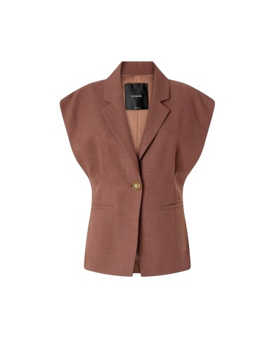 PINKO GIACCA FLOELLA SMANICATA EFFETTO RUSTICO TERRA X PIANTE 106509 126