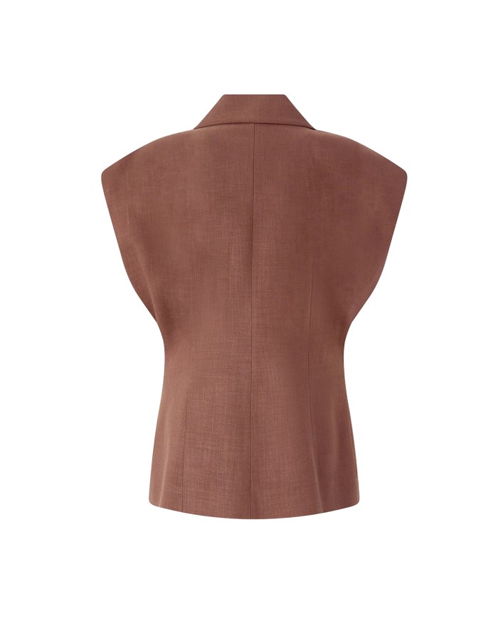 PINKO GIACCA FLOELLA SMANICATA EFFETTO RUSTICO TERRA X PIANTE 106509 126