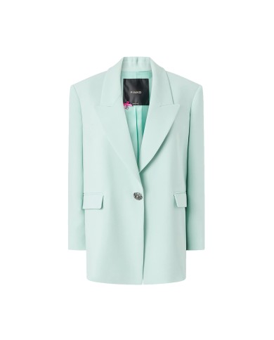 PINKO GIACCA MANDARINO DOUBLE CON BOTTONI GIOILELLO SALVIA 106628 126