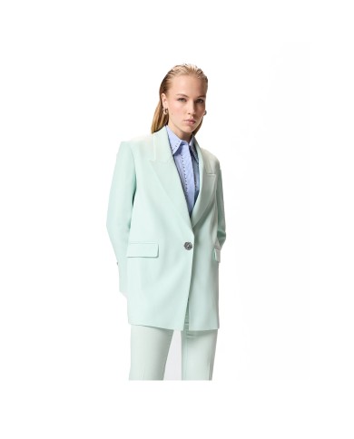 PINKO GIACCA MANDARINO DOUBLE CON BOTTONI GIOILELLO SALVIA 106628 126