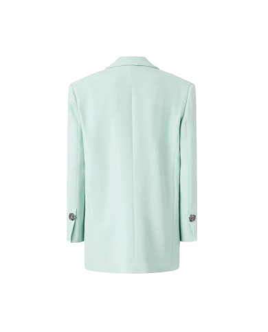 PINKO GIACCA MANDARINO DOUBLE CON BOTTONI GIOILELLO SALVIA 106628 126