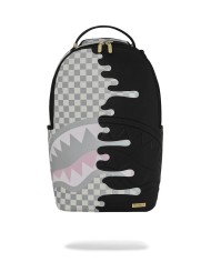 SPRAYGROUND ZAINO CREAM CHECK UNIFINISCHED SHARK BACKPACK 910B8758NSZ 126
