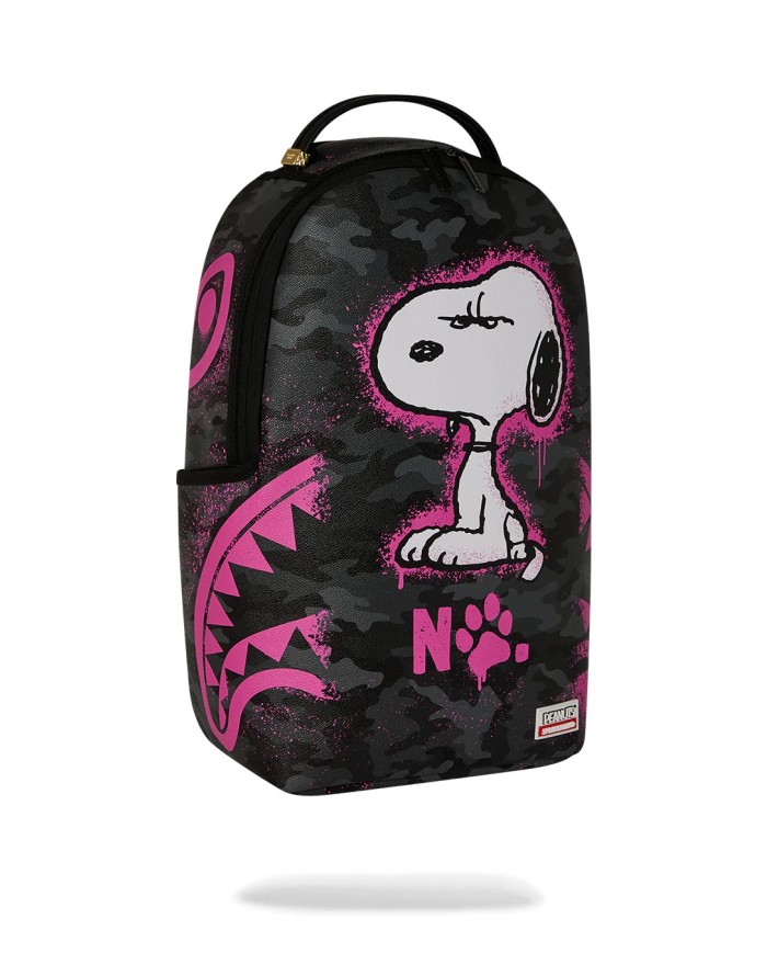 SPRAYGROUND ZAINO SNOOPY PINK STENCIL BACKPACK 910B8781NSZ 126