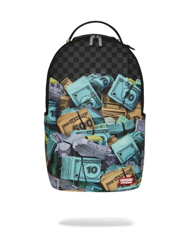 SPRAYGROUND ZAINO MONOPOLY MONEY STACKS BACKPACK 910B8782NSZ 126