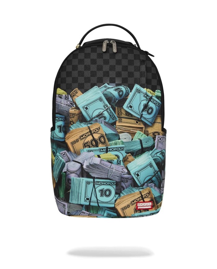 SPRAYGROUND ZAINO MONOPOLY MONEY STACKS BACKPACK 910B8782NSZ 126