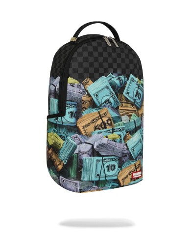 SPRAYGROUND ZAINO MONOPOLY MONEY STACKS BACKPACK 910B8782NSZ 126