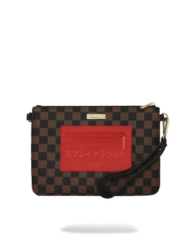 SPRAYGROUND CROSSBODY POUCHETTE RED REDEMPTION 910B8900NSZ 126