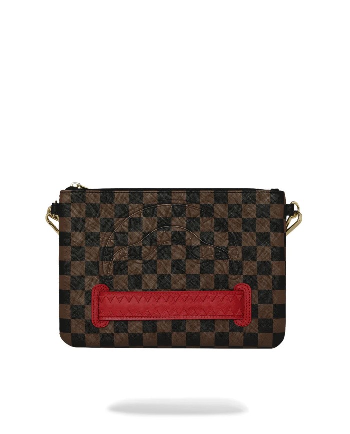 SPRAYGROUND CROSSBODY POUCHETTE RED REDEMPTION 910B8900NSZ 126